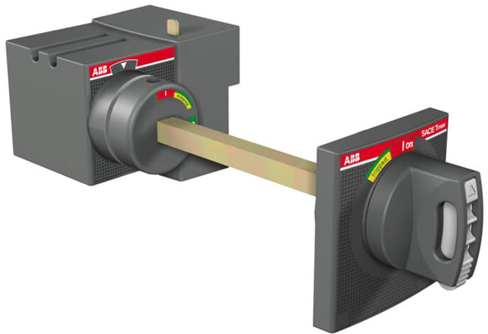 ABB Componenten Tmax XT Bedieningsknop Vermogensschakelaar tmax XT1/XT3 met as en deurkoppelin