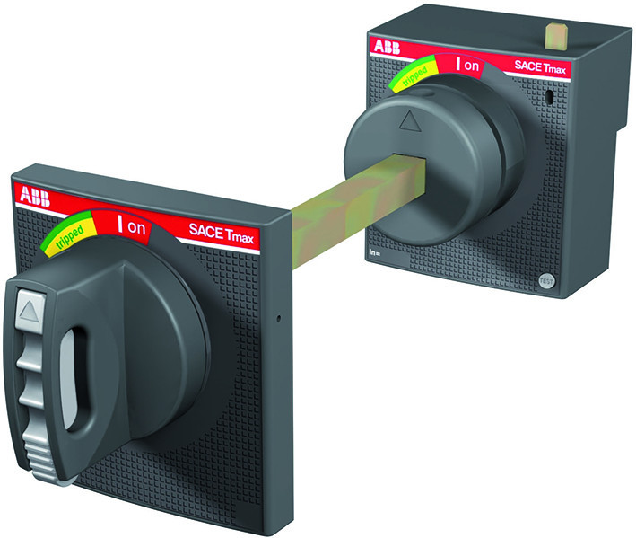 ABB Componenten Tmax XT Bedieningsknop Vermogensschakelaar tmax XT1-XT4 alleen de hendel rood/