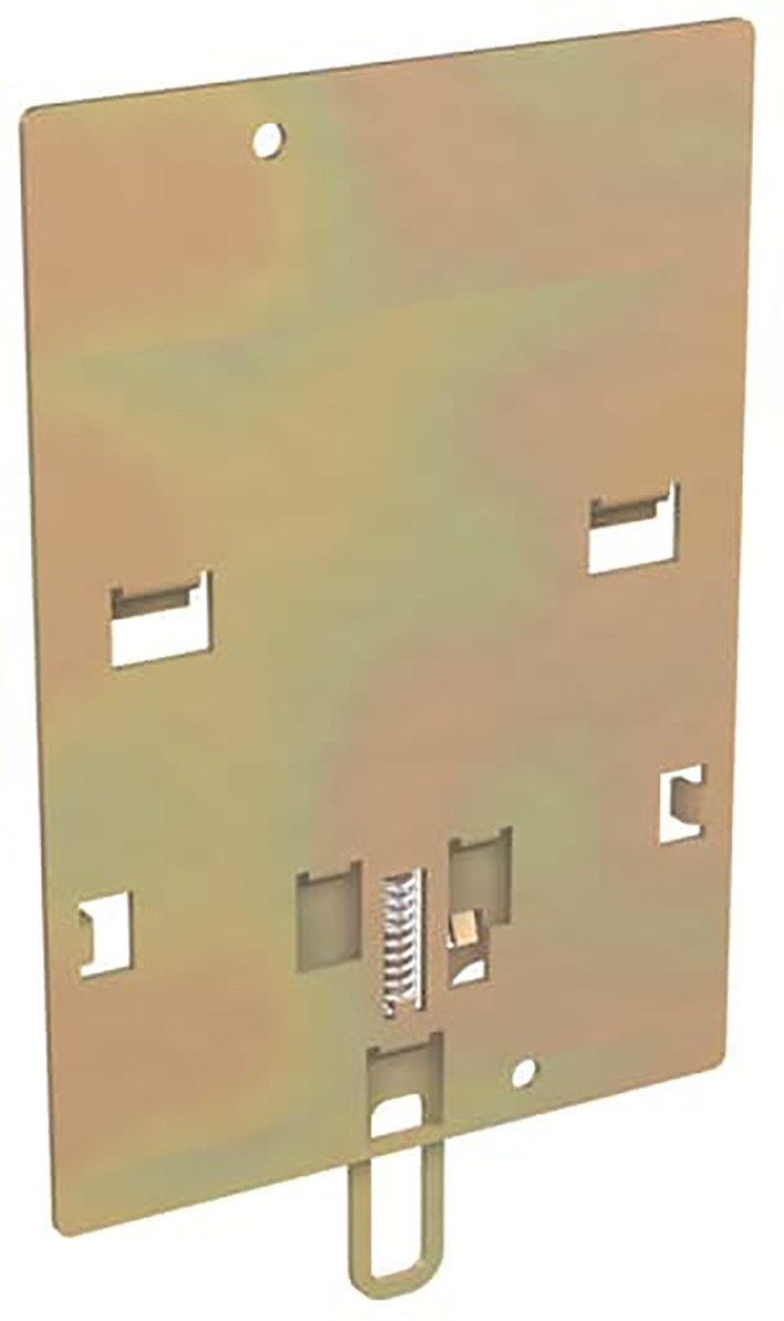 ABB Componenten Tmax XT Din Rail sokkel voor tmax XT1 voor RC sel/inst din50022