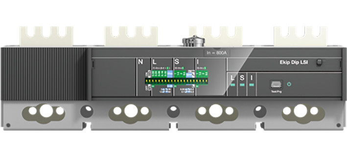 ABB Componenten Tmax XT Ekip Dip LS/I in=800 XT6 4 polig alleen trip unit electronische beveil