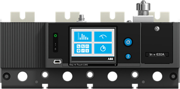 ABB Componenten Tmax XT Ekip G hi-touch lsig in=250 XT5 4 polig alleen trip unit electronische