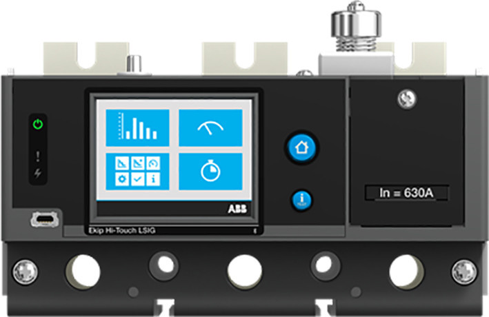 ABB Componenten Tmax XT Ekip G touch lsig in=630 XT5 3 polig alleen trip unit electronische be