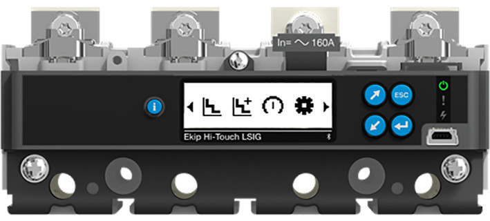 ABB Componenten Tmax XT Ekip Hi-touch lsig in=63a XT2 4 polig alleen trip unit electronische B