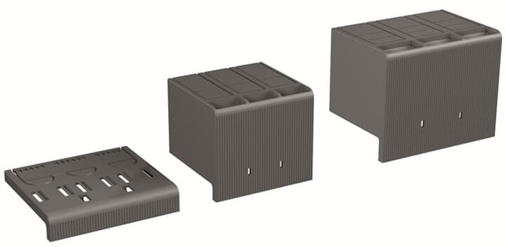 ABB Componenten Tmax XT Lage Afschermkap XT5 4polig