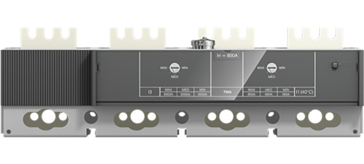 ABB Componenten Tmax XT Tma 630-6300 XT6 4 polig inn=50%in alleen beveiligingsunit thermomagne