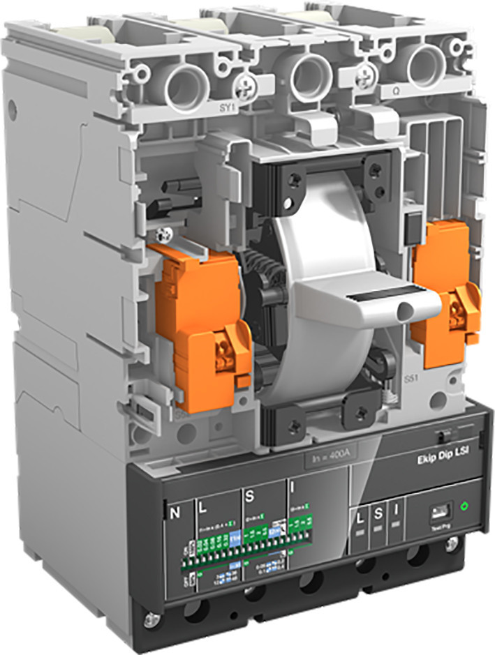 ABB Componenten Tmax XT Uitschakelspoel Bekabeld voor XT5-XT6 380...525 vac
