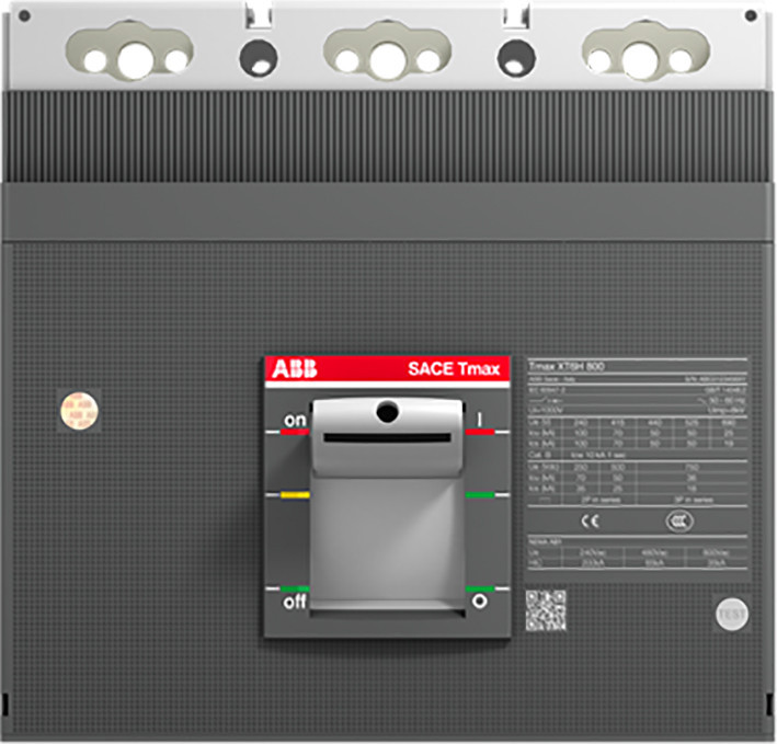 ABB Componenten Tmax XT XT6N 800 breaking unit 3 polig vast met vooraansluiting alleen breakin