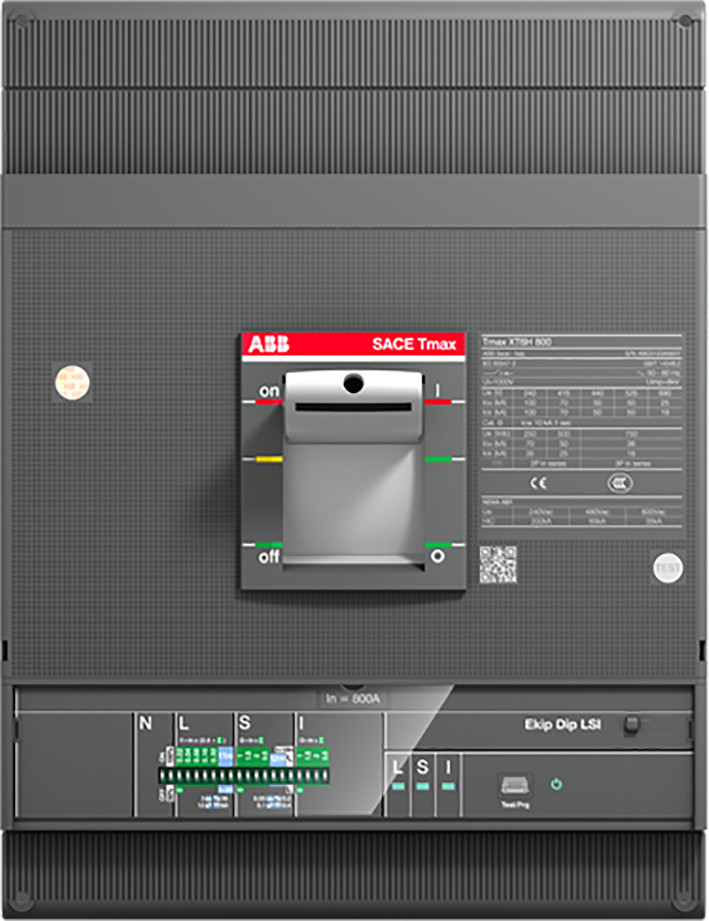 ABB Componenten Tmax XT XT6S 800 ekip M dip I in=800a 3 polig vast met vooraansluiting electro
