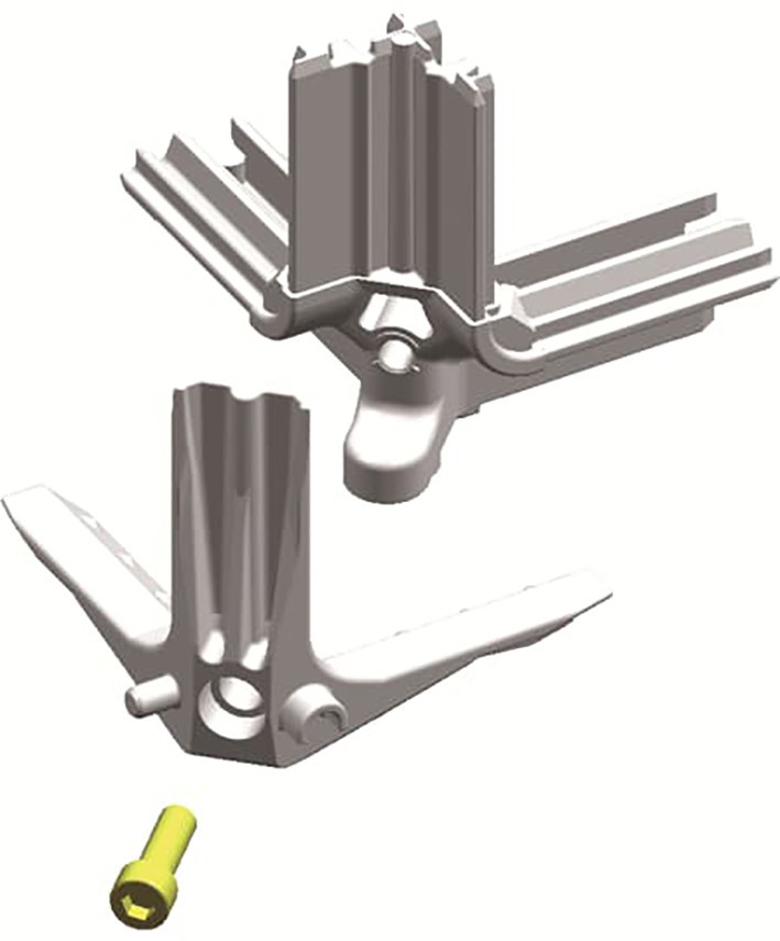 ABB Componenten TriLine-C RZ200 Triline-R pack corner pieces