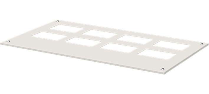 ABB Componenten TriLine-C Dakplaat T.B.V 2X TZ kabelinvoerpl., BXD 1109x625mm