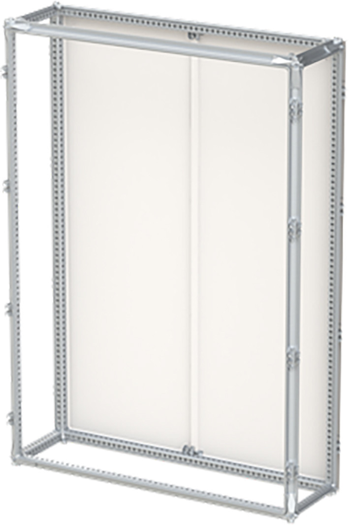 ABB Componenten TriLine-C Kast Alleen met achterwand, 5PW/12gu/D4 ral7035