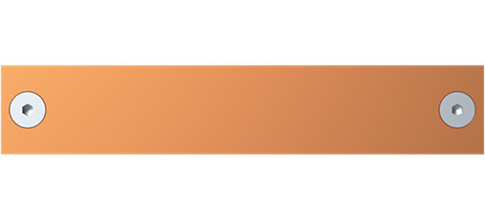 ABB Componenten CombiLine N N/Pe railkoppelstuk, 50x10mm