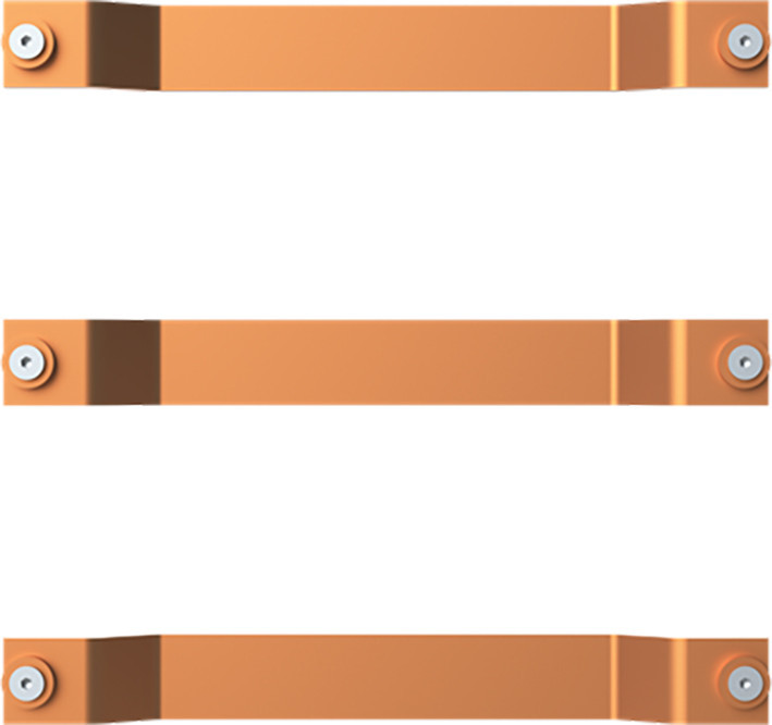 ABB Componenten CombiLine N Rail Koppelstuk, 50x10mm