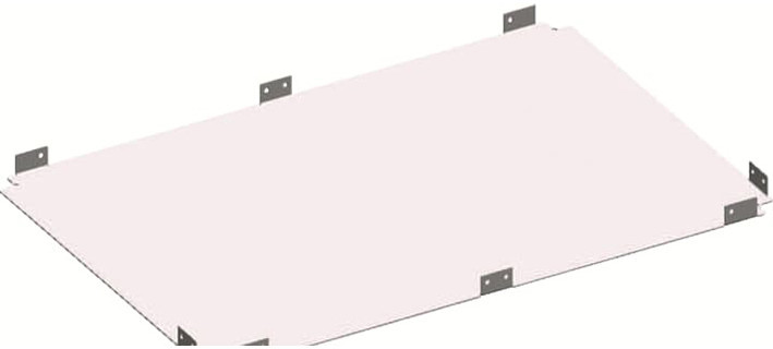 ABB Componenten TriLine-R Bodemplaat Blind