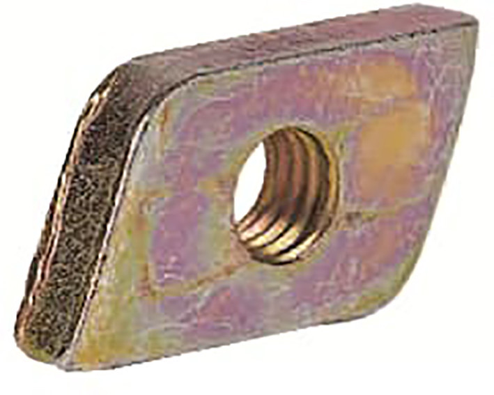 ABB Componenten TriLine-R Inlegmoer 3 M8, set Á 10ST