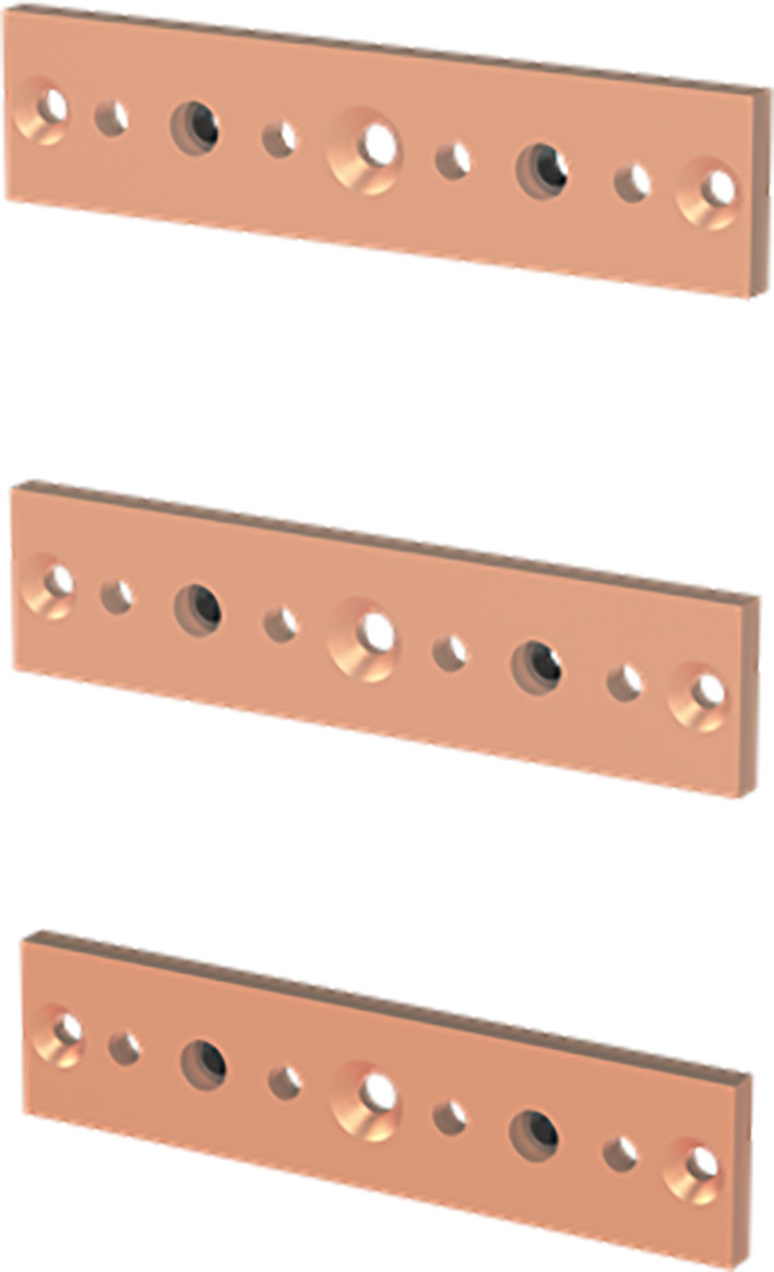 ABB Componenten TwinLine Railkoper TBV NH 1VB 50x10mm