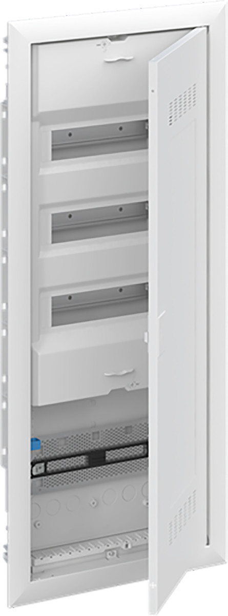ABB Componenten UK600 Combi Inbouwverdeler met sierlijst en wi-fi deur V.V. ventilatie, 3-ri