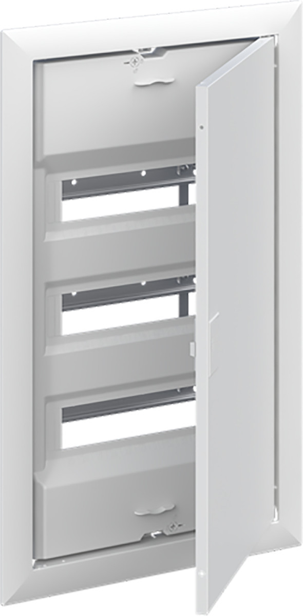ABB Componenten UK600 Sierlijst Met blinddeur, afdekplaat, din -rail binnenwerk, N/pe QT, uk