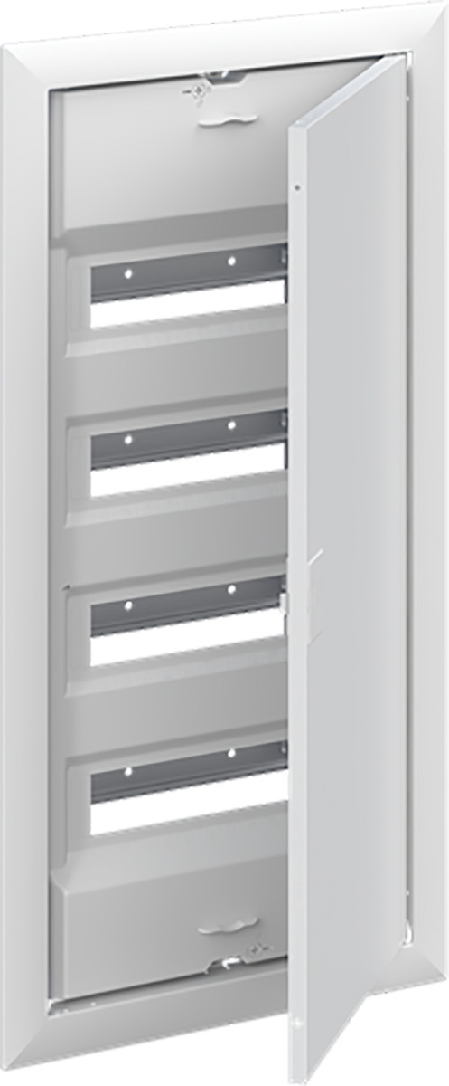 ABB Componenten UK600 Sierlijst Met blinddeur, afdekplaat, din -rail binnenwerk, N/pe QT, uk