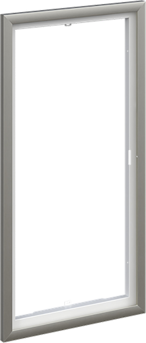 ABB Componenten UK600 Sierlijst, T.B.V uitwisselbare fronten, al geborsteld, RVS afwerking,