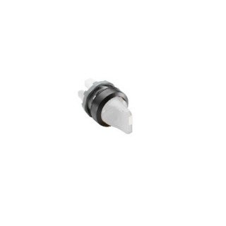 ABB Componenten Drukknoppen / Modular Verlichte Keuzeschakelaar, niet terug- verend, korte hendel, 2 standen