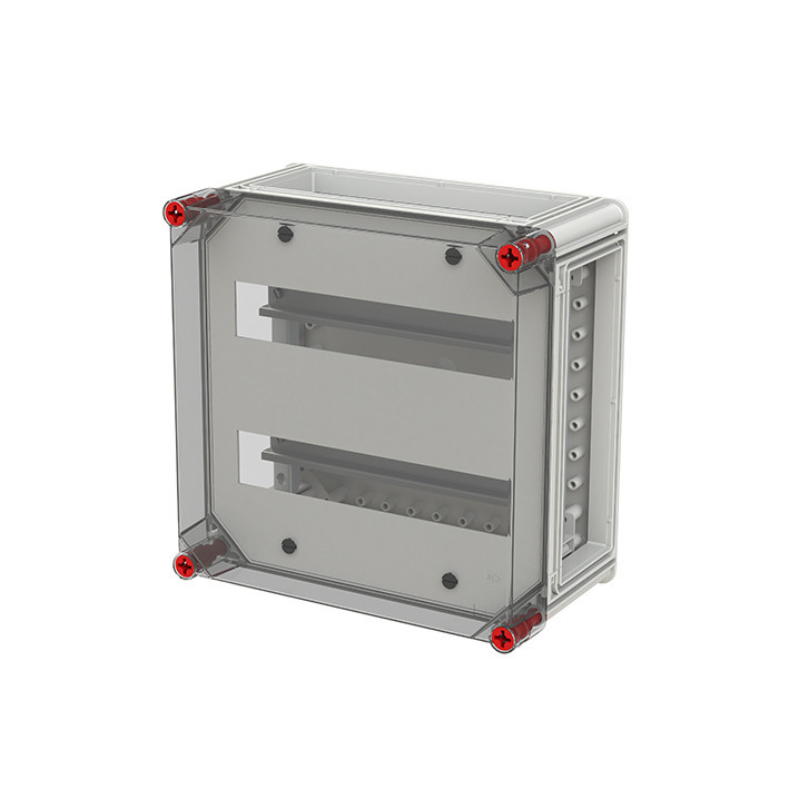 ABB Componenten VMS Lege Kast met din rail 2 din rails 125 MM