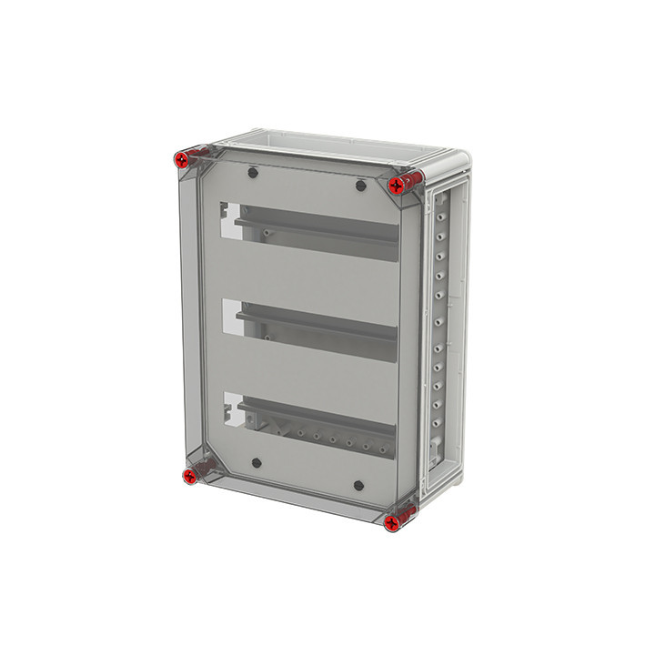 ABB Componenten VMS Lege Kast met din rail 3 din rails 125 MM