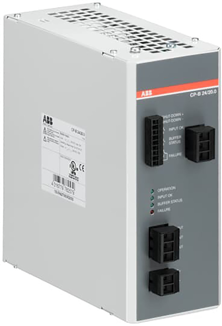 ABB Componenten Voedingen Buffer Module 24 V / 20 A, energieopslag 8000 WS