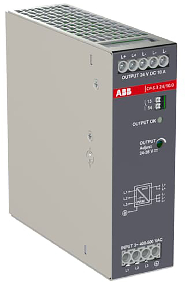 ABB Componenten Voedingen Driefase Voeding 24V 10.0a