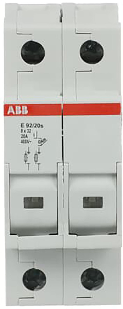 ABB Componenten System pro M compact Zekeringhouder E92/20S e92/20S zekeringhouder 8,5x31,5MM