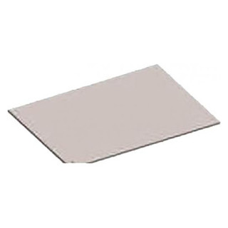 Abb Dakplaat blind ral7035