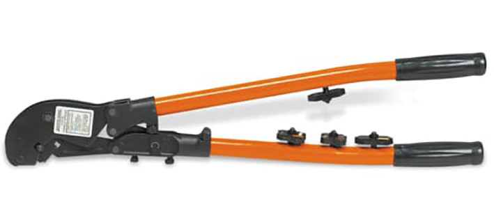 ABB Draad- en kabelmanagement Color-Keyed Groot Handkrimpgereedschap met shure-take® voor color-keyed® buiskabel