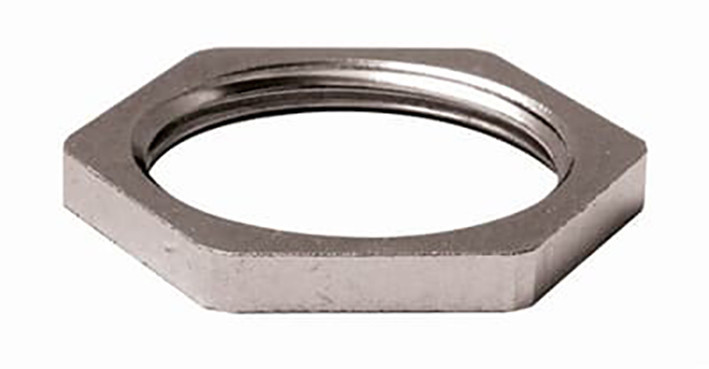 ABB Draad- en kabelmanagement SIB Locknut Messing M100 metaalkleur