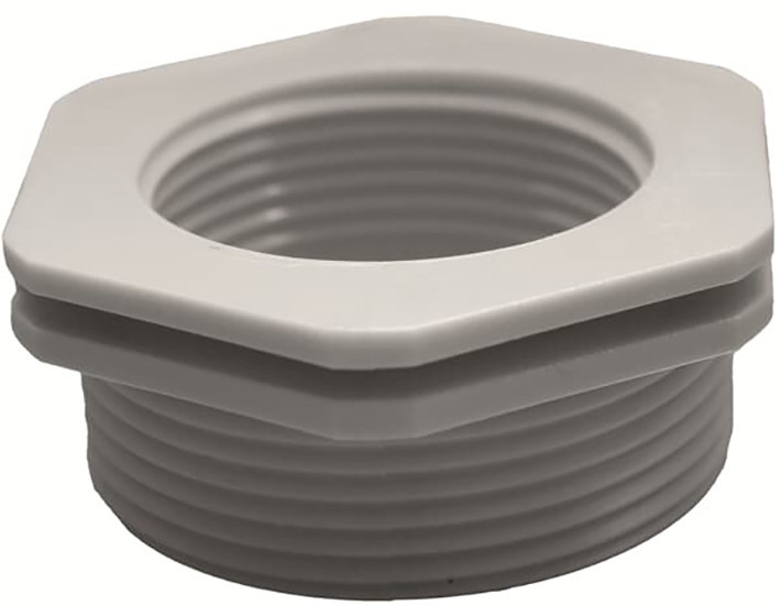 ABB Draad- en kabelmanagement SIB Reducer Hexagonaal polyamide 6 met 25 procent glasvezel M16 M12 grijs
