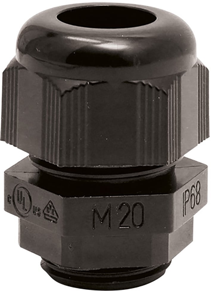 ABB Draad- en kabelmanagement SIB Sib-Tec M20/13 lange draad 9005 ABB Draad- en kabelmanagement SIB Sib-Tec M20/13 lange draad 9005