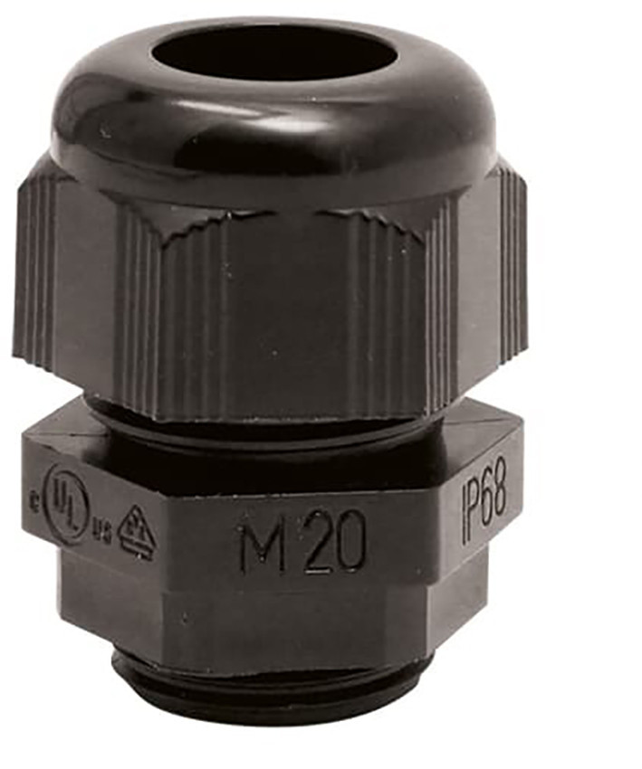 ABB Draad- en kabelmanagement SIB Wartel Met lamellen polyamide 6 M25 long black ral 9005
