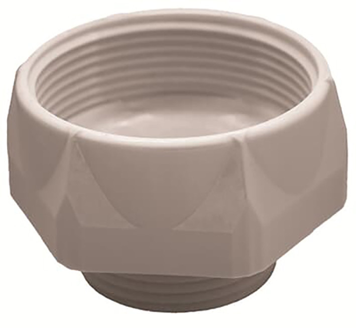 ABB Draad- en kabelmanagement SIB Vergroot Polyamide 6 met 25 procent glasvezel M12-M16 grijs ral 7035