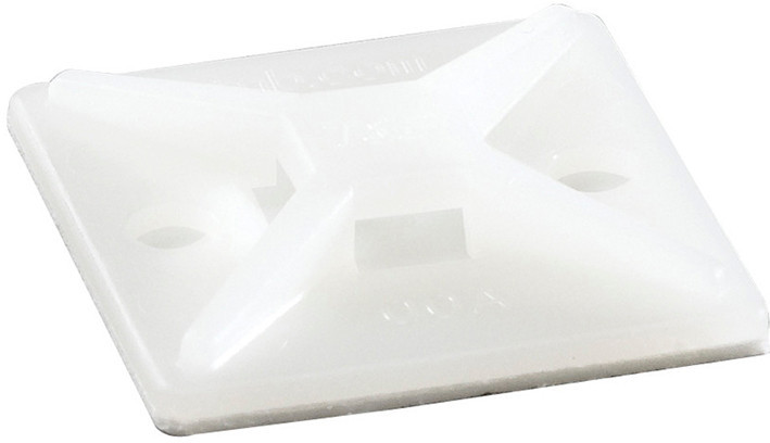 ABB Draad- en kabelmanagement Ty-Rap Zadel Met 4 ingangen schroef/zelfklevend voor kabelbinders tot 4,8MM,