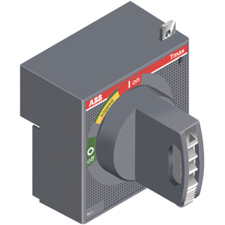 Abb Draaihendel voor tmax T4-T5 alleen de as