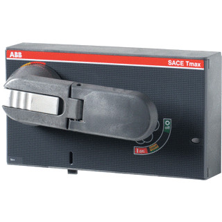 Abb Draaihendel voor tmax T7 direct op automaat gemonteerd