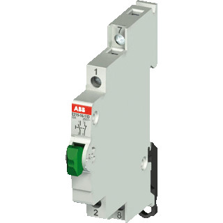 Abb Drukknop kleur groen 16a 1M+1V