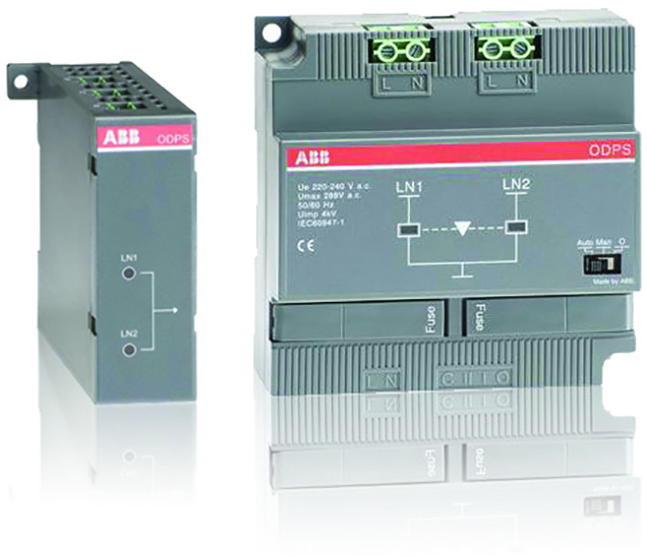 Abb Dubbele voedingsverdeler voor automatische omkeerschakelaar 2X ingange