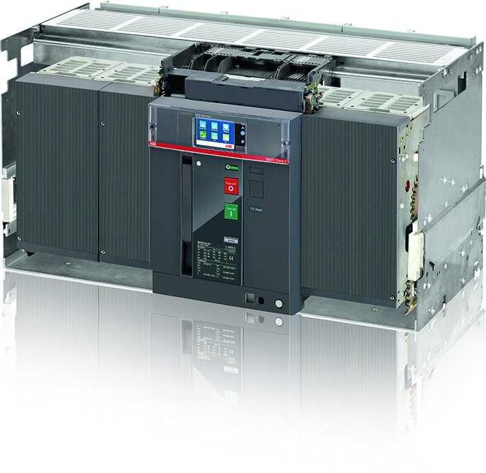 ABB Emax 2 Emax2 E6.2V touch li in=4000a uitrijdbare uitvoering 3 polig
