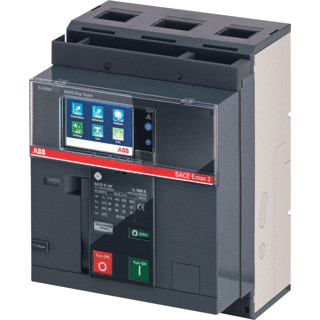 Abb Emax2 e1.2B hi-touch lsi in=1000a vast met vooraansluiting 3 polig
