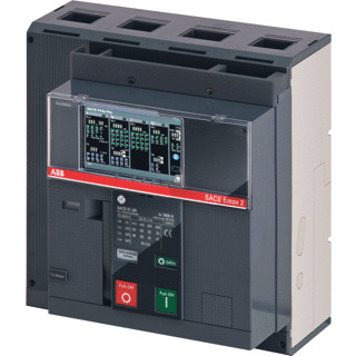 Abb Emax2 e1.2N dip lsi in=800a vast met vooraansluiting 4 polig