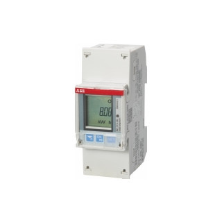 Abb Energiemeter 1 fase direct 65a 230V ac klasse B 2xi / 2xo act./ re