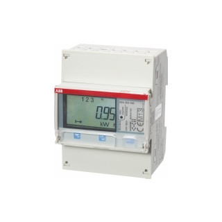 Abb Energiemeter 3F indirect 6a 230/400V ac klasse B puls uitgang mid M
