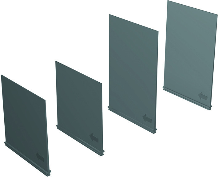 Abb Fase scheiding voor tmax T6 PB 100 laag (H=100MM) set van 4 stuks