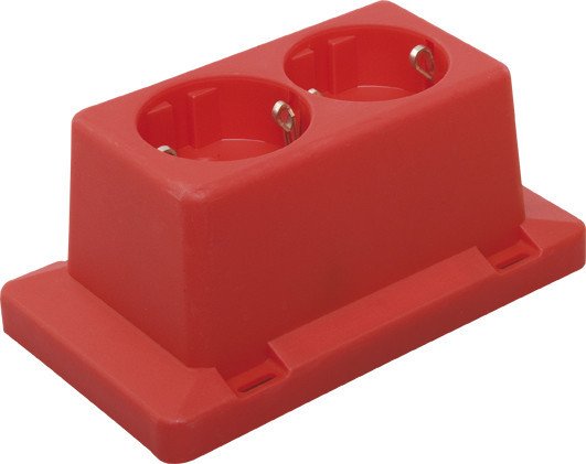 ABB HAF Abb 2-voudige WCD voor 3611, kleur rood