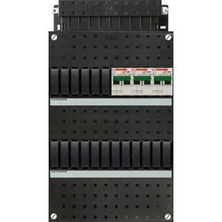 Abb 3X 16a/30ma 1-F installatiekast